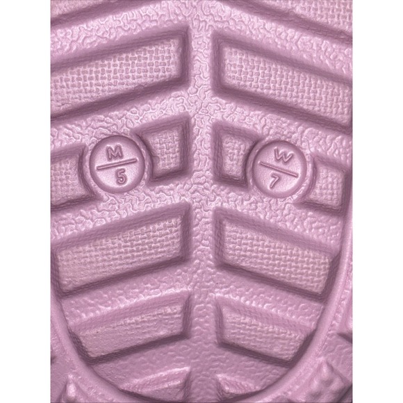 Crocs Classic Fur Sure Lined Clogs  Pink and White 207303 Women's  7 Men's 5 NWT - Picture 15 of 15